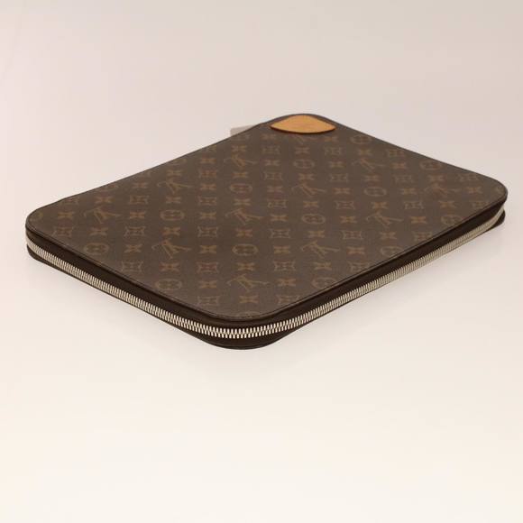 LOUIS VUITTON Monogram Horizon Laptop Sleeve PC Case M42666 LV Auth 42085 - Picture 5 of 16